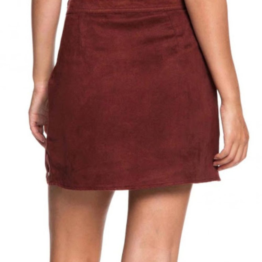 Roxy Cactus Chronicle Faux Suede Mini Skirt - Picture 2 of 6
